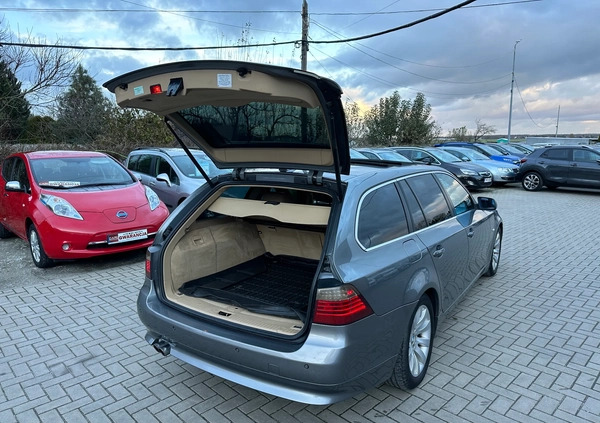 BMW Seria 5 cena 27900 przebieg: 348000, rok produkcji 2008 z Mrocza małe 781